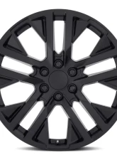 Factory Reproductions FR 96 Wheels 22x9 6x5.5 +28 HB 78.1 GMC CarbonPro Gloss Black w/ Cap                                     - 96290286502 - Image 3
