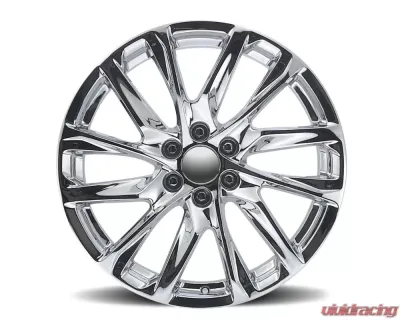 Factory Reproductions FR 98 Wheels 20x9 6x5.5 +28 HB 78.1 12 Spoke Chrome w/ Cap Cadillac Escalade - 98090286501
