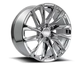 Factory Reproductions FR 98 Wheels 24x10 6x5.5 +31 HB 78.1 12 Spoke Chrome w/ Cap Cadillac Escalade