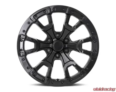 Factory Reproductions FR 99 Wheels 20x9 6x135 +20 HB 87.1 Gloss Black w/ Cap Ford Raptor - 99090203602