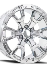 Factory Reproductions FR 99 Wheels 20x9 6x5.5 +20 HB 93.1 Chrome w/ Cap Ford Bronco | Raptor                                     - 99090206501 - Image 3