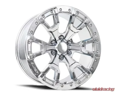 Factory Reproductions FR 99 Wheels 20x9 6x5.5 +20 HB 93.1 Chrome w/ Cap Ford Bronco | Raptor - 99090206501
