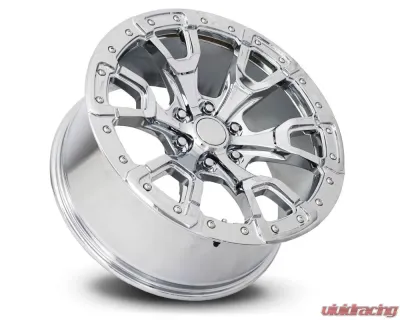 Factory Reproductions FR 99 Wheels 20x9 6x5.5 +20 HB 93.1 Chrome w/ Cap Ford Bronco | Raptor - 99090206501