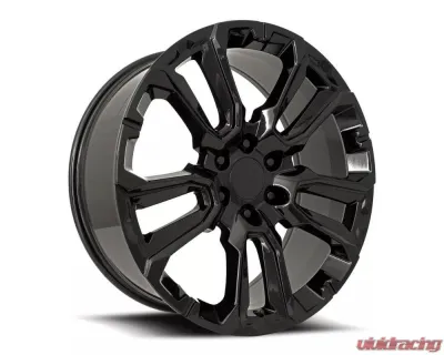 Factory Reproductions FR 201 Wheel 22x9 6x139.7 28mm Gloss Black - 201290286502