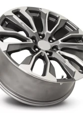 Factory Reproductions FR 203 Wheel 22x9 6x139.7 28mm Grey Machine Face                                     - 203290286510 - Image 2