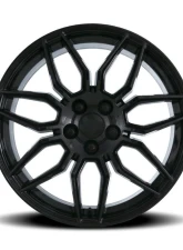 Factory Reproductions FR 401 Wheel 20x10 5x120.65 79mm Gloss Black                                     - 401010793402F - Image 3