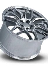 Factory Reproductions FR 401 Wheel 20x12 5x120.65 59mm Chrome                                     - 401012593401F - Image 2