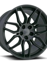 Factory Reproductions FR 401 Wheel 20x11 5x120 52mm Satin Titanium Grey Machine Face w/ Dark Clr                                     - 401011522027F - Image 3