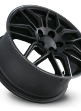 Factory Reproductions FR 401 Wheel 18x8.5 5x120.65 54mm Satin Titanium Grey Machine Face w/ Dark Clr                                     - 401885543427F - Image 2