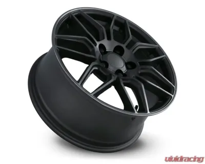 Factory Reproductions FR 401 Wheel 18x8.5 5x120.65 54mm Satin Titanium Grey Machine Face w/ Dark Clr - 401885543427F