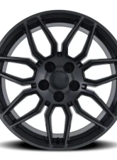 Factory Reproductions FR 401 Wheel 18x8.5 5x120.65 54mm Satin Titanium Grey Machine Face w/ Dark Clr                                     - 401885543427F - Image 3