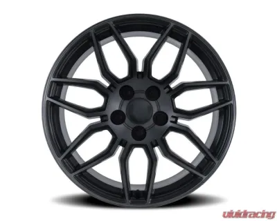 Factory Reproductions FR 401 Wheel 18x8.5 5x120.65 54mm Satin Titanium Grey Machine Face w/ Dark Clr - 401885543427F