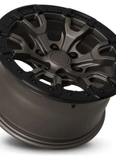 Factory Reproductions FR 99 Wheel 17x9 6x135 18mm Satin Bronze w/ Satin Black Ring                                     - 99790183652 - Image 2