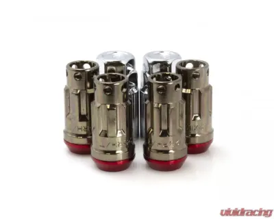 Muteki SR45S M12x1.50 Smoke Titanium Lock Set - 34948T