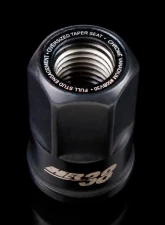 Muteki HR38 12x1.50 Black w/ Black Ring Open End Lug Kit                                     - HR3806BB - Image 2