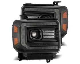 LUXX-Series Headlights (Alpha-Black) AlphaRex USA