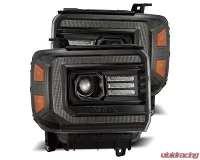 LUXX-Series Headlights (Alpha-Black) AlphaRex USA - 880614