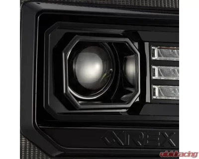 LUXX-Series Headlights (Alpha-Black) AlphaRex USA - 880614