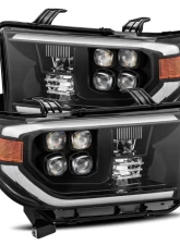 NOVA-Series LED Projector Headlights Alpha-Black w/ Level Adjuster Toyota Tundra 2007-2013 AlphaRex USA                                     - 880747 - Image 10