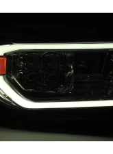 NOVA-Series LED Projector Headlights Alpha-Black w/ Level Adjuster Toyota Tundra 2007-2013 AlphaRex USA                                     - 880747 - Image 4