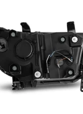 NOVA-Series LED Projector Headlights Alpha-Black w/ Level Adjuster Toyota Tundra 2007-2013 AlphaRex USA                                     - 880747 - Image 5