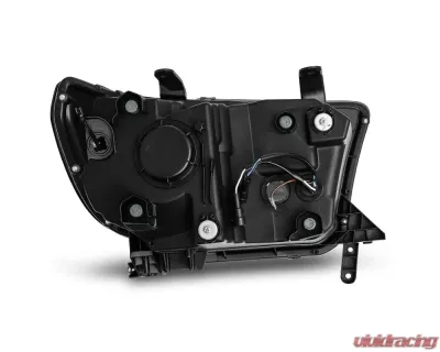 NOVA-Series LED Projector Headlights Alpha-Black w/ Level Adjuster Toyota Tundra 2007-2013 AlphaRex USA - 880747