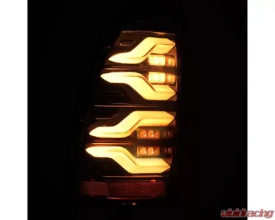 LUXX-Series Taillights (Alpha-Black) Toyota Tacoma 2005-2015 AlphaRex USA - 680050