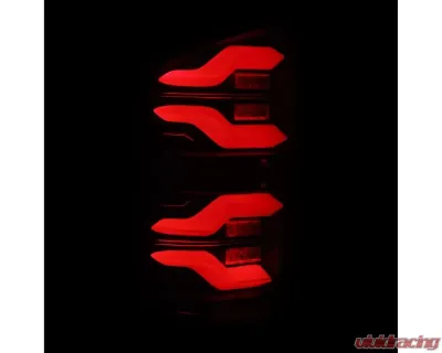 LUXX-Series Taillights (Alpha-Black) Toyota Tacoma 2016-2023 AlphaRex USA - 680080