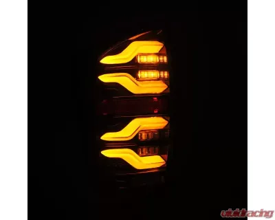 LUXX-Series Taillights (Alpha-Black) Toyota Tacoma 2016-2023 AlphaRex USA - 680080