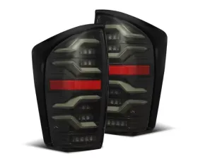 LUXX-Series Taillights (Alpha-Black) Toyota Tacoma 2016-2023 AlphaRex USA