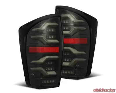 LUXX-Series Taillights (Alpha-Black) Toyota Tacoma 2016-2023 AlphaRex USA - 680080