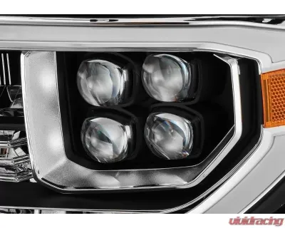 NOVA-Series Black LED Projector Headlights with Level Adjuster Toyota Tundra 2007-2013 AlphaRex USA - 880774