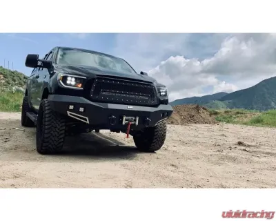 NOVA-Series Black LED Projector Headlights with Level Adjuster Toyota Tundra 2007-2013 AlphaRex USA - 880774