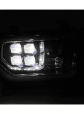 NOVA-Series Black LED Projector Headlights with Level Adjuster Toyota Tundra 2007-2013 AlphaRex USA                                     - 880774 - Image 4