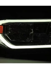 NOVA-Series Black LED Projector Headlights with Level Adjuster Toyota Tundra 2007-2013 AlphaRex USA                                     - 880774 - Image 6