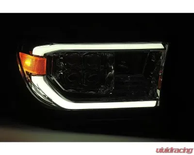 NOVA-Series Black LED Projector Headlights with Level Adjuster Toyota Tundra 2007-2013 AlphaRex USA - 880774
