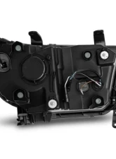 NOVA-Series Black LED Projector Headlights with Level Adjuster Toyota Tundra 2007-2013 AlphaRex USA                                     - 880774 - Image 7