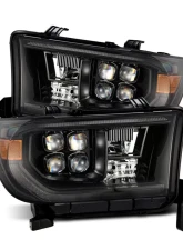 NOVA-Series LED Projector Headlights Alpha Black G2 Sequential with upgraded DRL Toyota Tundra 2007-2013 AlphaRex USA                                     - 880820 - Image 16