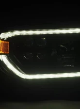 NOVA-Series LED Projector Headlights Alpha Black G2 Sequential with upgraded DRL Toyota Tundra 2007-2013 AlphaRex USA                                     - 880820 - Image 3