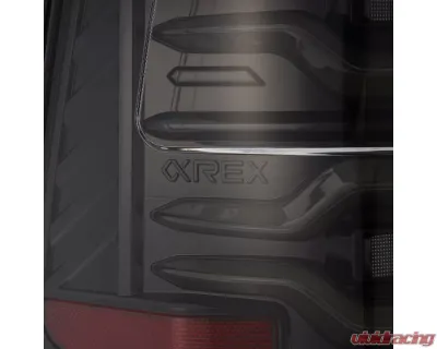 LUXX-Series Taillights (Alpha-Black) Ram 1500 2019-2024 AlphaRex USA - 640030