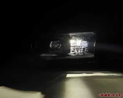 LUXX-Series LED Projector Headlights Alpha-Black G2 Sequential with upgraded DRL Toyota Tundra 2007-2013 AlphaRex USA - 880825