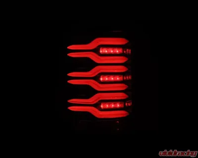 LUXX-Series Taillights (Alpha-Black) GMC Sierra 2014-2018 AlphaRex USA - 630030