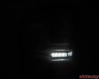 LUXX-Series Taillights (Alpha-Black) GMC Sierra 2014-2018 AlphaRex USA - 630030
