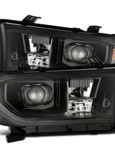 LUXX-Series LED Projector Headlights Alpha-Black G2 Sequential with upgraded DRL Toyota Tundra 2007-2013 AlphaRex USA                                     - 880825 - Image 17