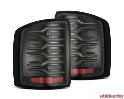 LUXX-Series Taillights (Alpha-Black) GMC Sierra 2014-2018 AlphaRex USA - 630030