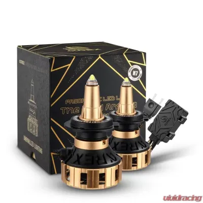 Gold Ammo Panoramic LED Light Bulbs - H11 AlphaRex USA - 110012