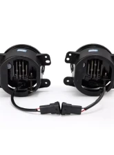LED Projector Fog Lights Chrysler | Dodge | Hummer | Jeep 2000-2023 AlphaRex USA                                     - 210004 - Image 12