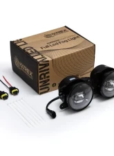 LED Projector Fog Lights Chrysler | Dodge | Hummer | Jeep 2000-2023 AlphaRex USA                                     - 210004 - Image 6