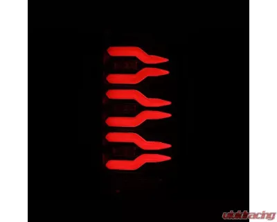 LUXX-Series Taillights (Alpha-Black) Dodge 2004-2006 AlphaRex USA - 641020
