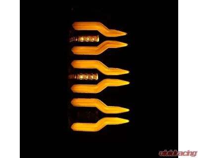 LUXX-Series Taillights (Alpha-Black) Dodge 2004-2006 AlphaRex USA - 641020